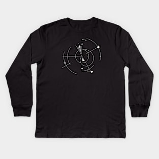 Geometric Exploration XX - Doomsday Clock Kids Long Sleeve T-Shirt